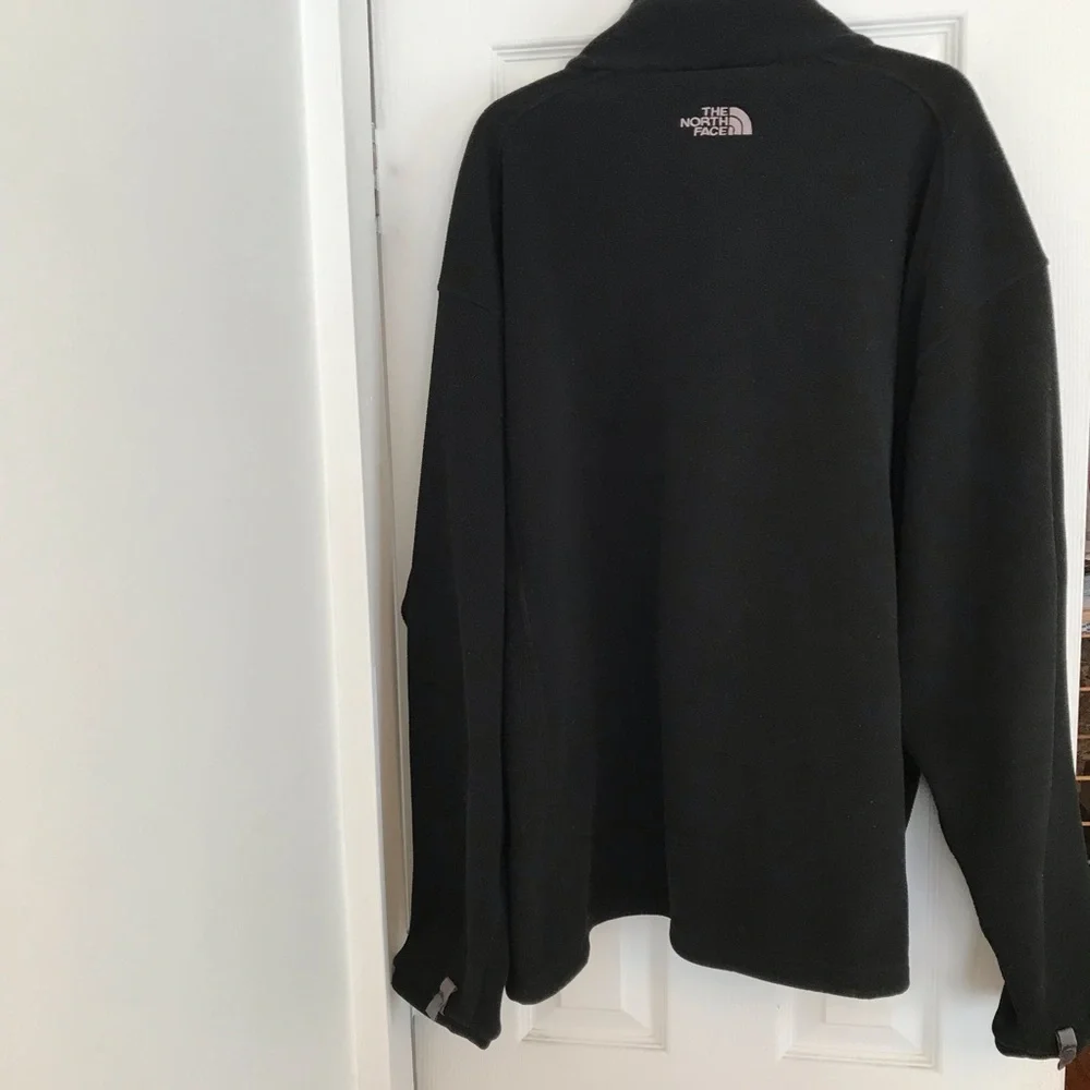 The North Face Fleece Full Zip Up Jacket, Black, Size 2X, Men’s - Picture 3 of 11